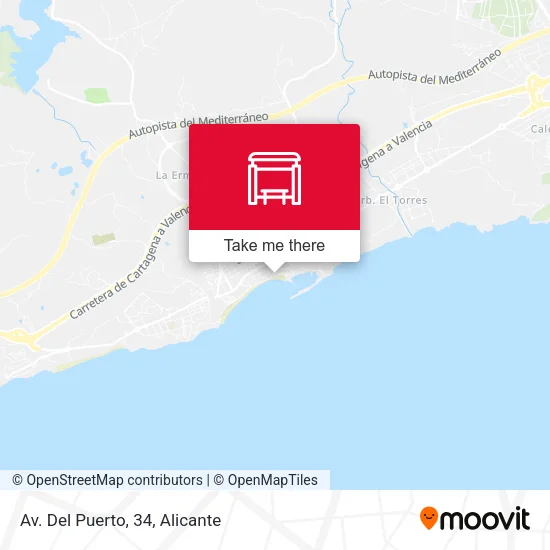 mapa Av. Del Puerto, 34
