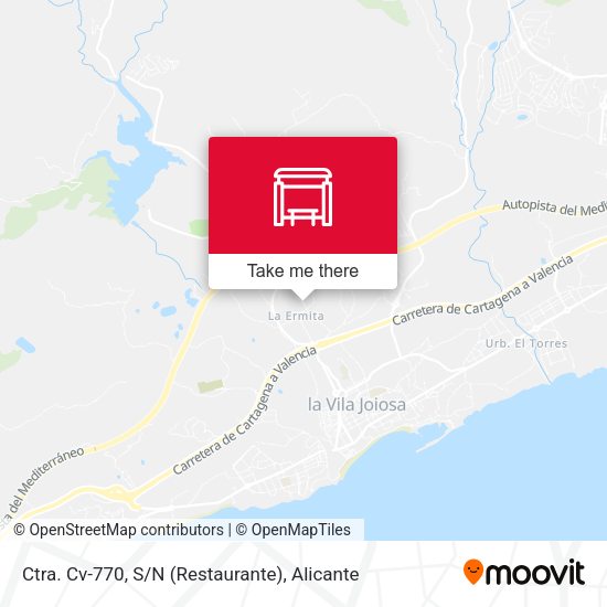 Ctra. Cv-770, S / N (Restaurante) map
