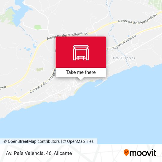 Av. País Valencià, 46 map