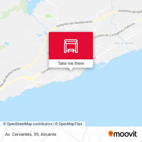 Av. Cervantes, 59 map