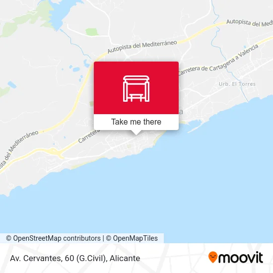 Av. Cervantes, 60 (G.Civil) map