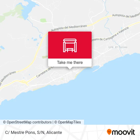 mapa C/ Mestre Pons, S/N