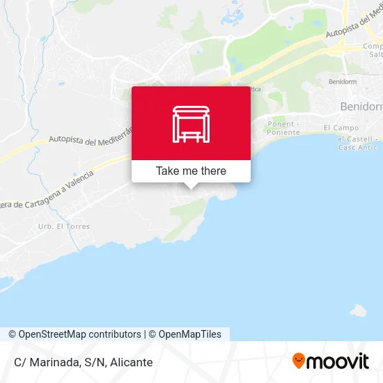 mapa C/ Marinada, S/N