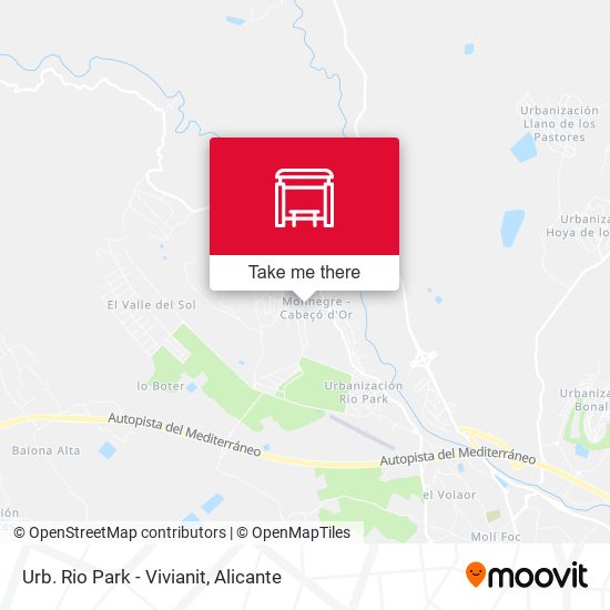 Urb. Rio Park - Vivianit map