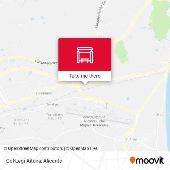 Col·Legi Aitana map