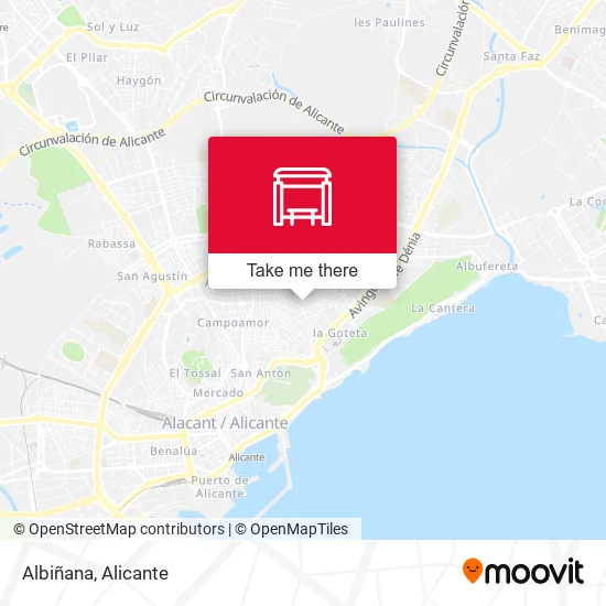 Albiñana map