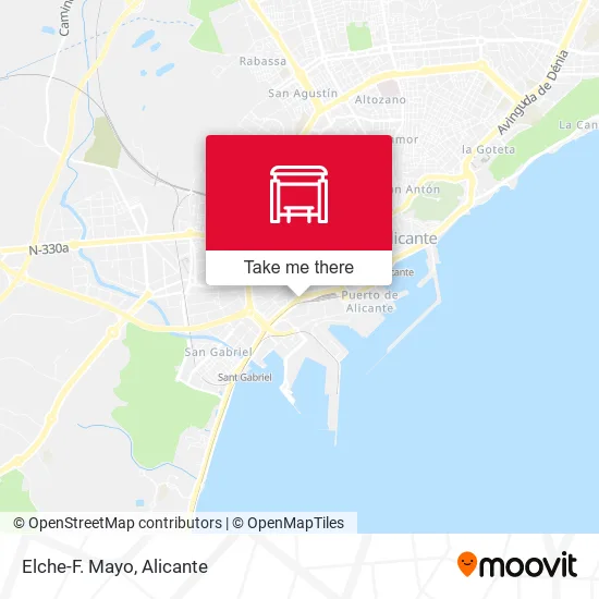 mapa Elche-F. Mayo