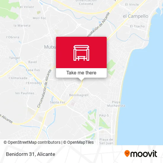 Benidorm 31 map