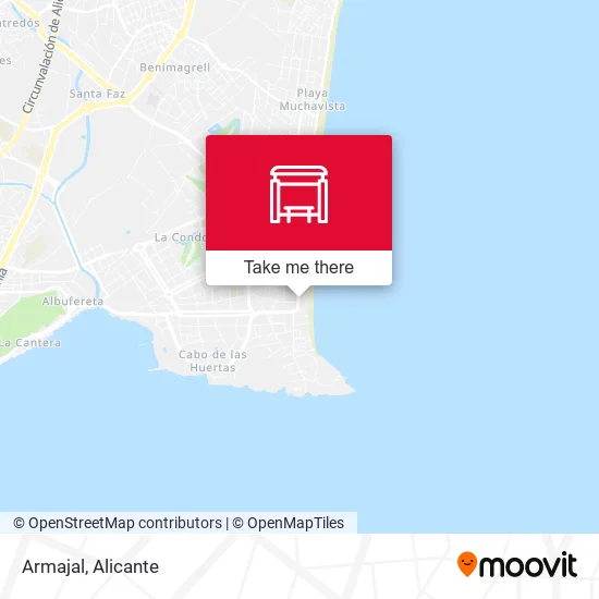 mapa Armajal