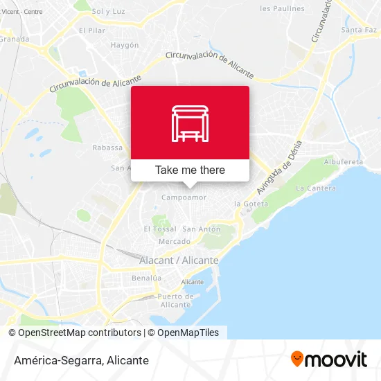 mapa América-Segarra