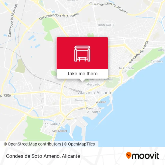 mapa Condes de Soto Ameno