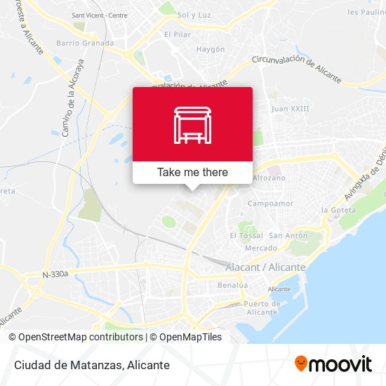 Ciudad de Matanzas map