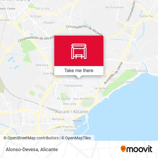 Alonso-Devesa map