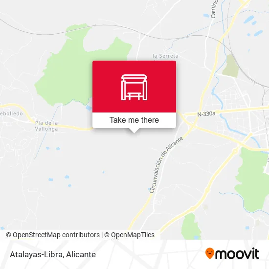 Atalayas-Libra map