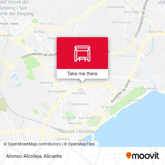 Alonso-Alcoleja map