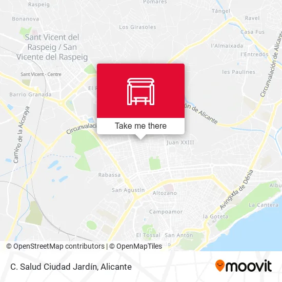 C. Salud Ciudad Jardín map