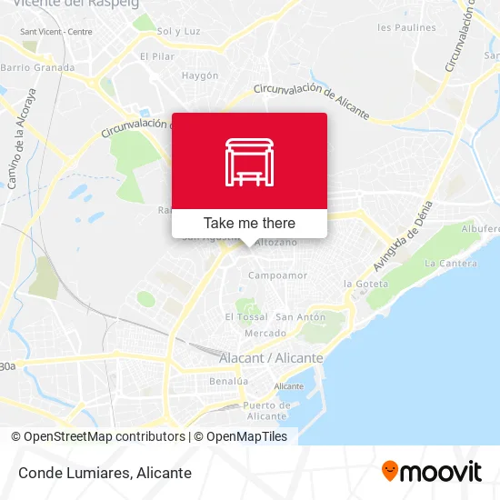 Conde Lumiares map
