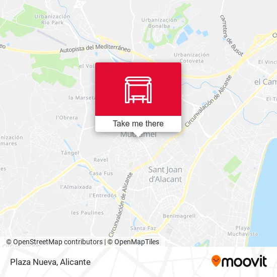 Plaza Nueva map