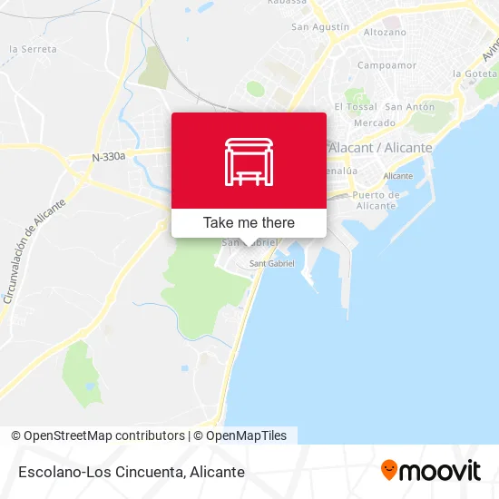 Escolano-Los Cincuenta map
