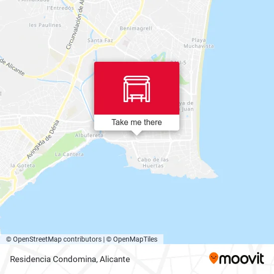 Residencia Condomina map