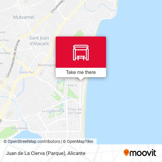 Juan de La Cierva (Parque) map