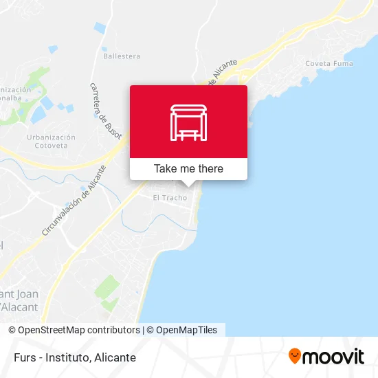 Furs - Instituto map