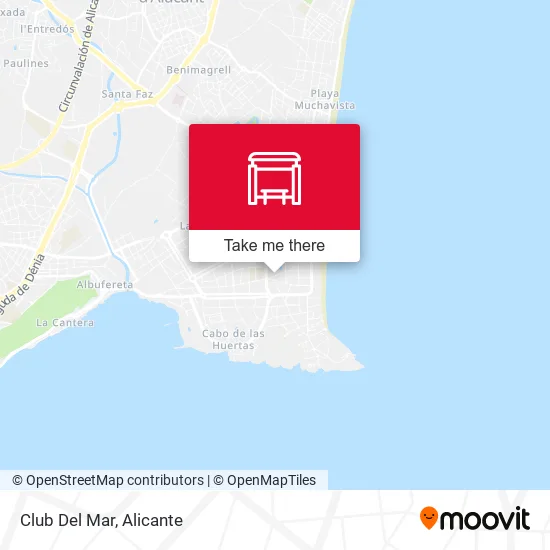 mapa Club Del Mar