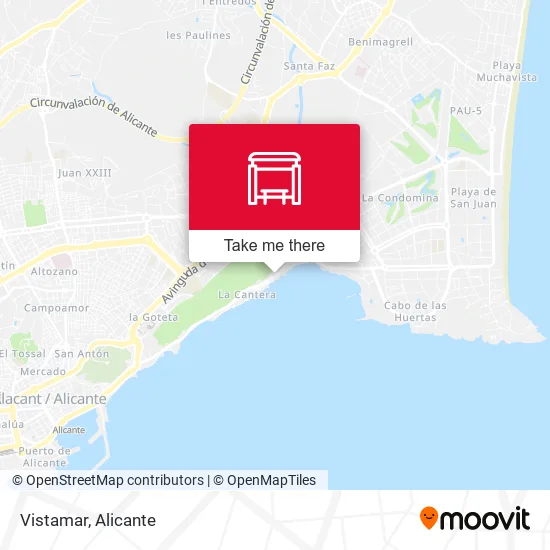 Vistamar map
