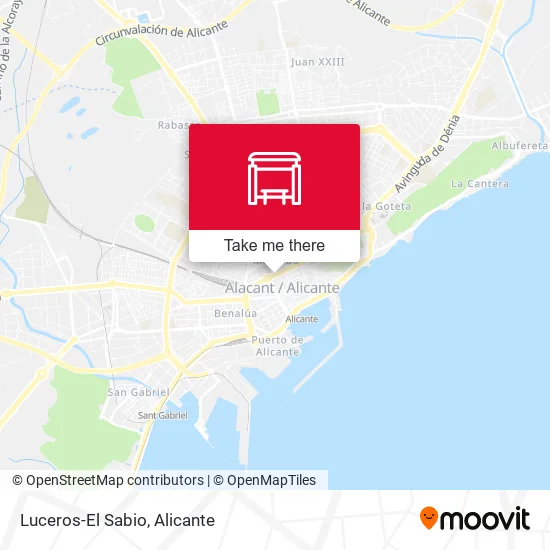 Luceros-El Sabio map