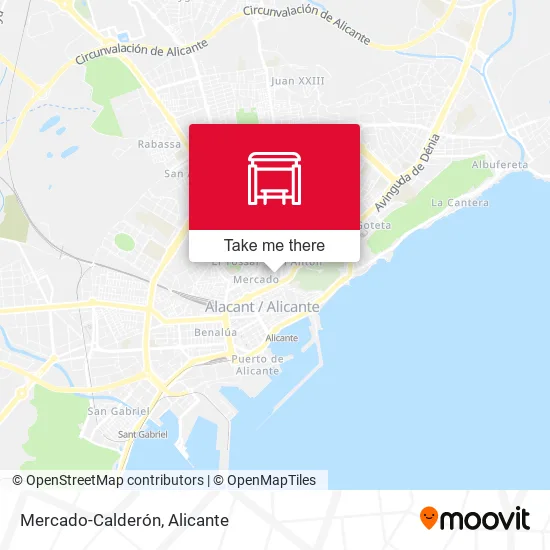 Mercado-Calderón map