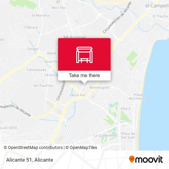 mapa Alicante 51