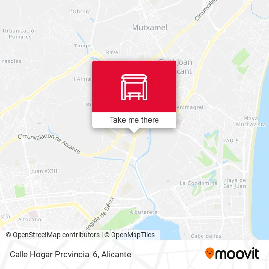 mapa Calle Hogar Provincial  6