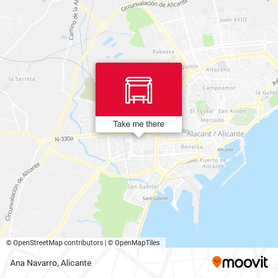 Ana Navarro map