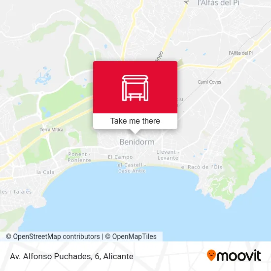 Av. Alfonso Puchades, 6 map