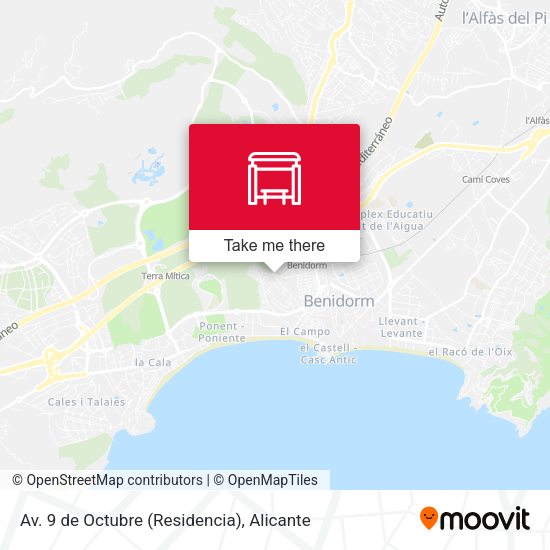 Av. 9 de Octubre (Residencia) map