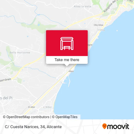 C/ Cuesta Narices, 34 map