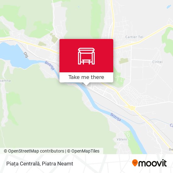 Piața Centrală map