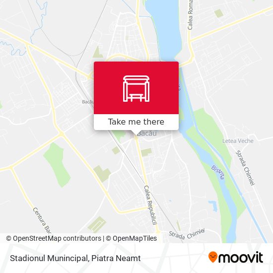 Stadionul Munincipal map