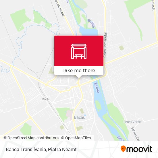 Banca Transilvania map