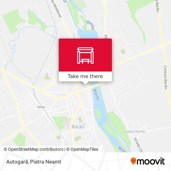 Autogară map