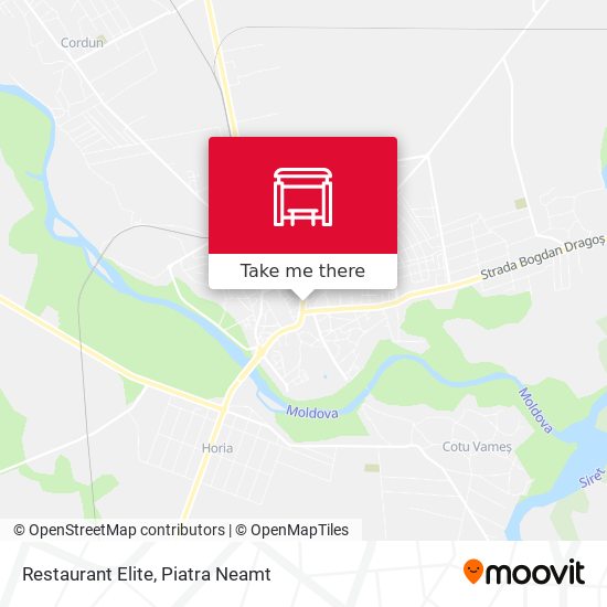 Restaurant Elite map