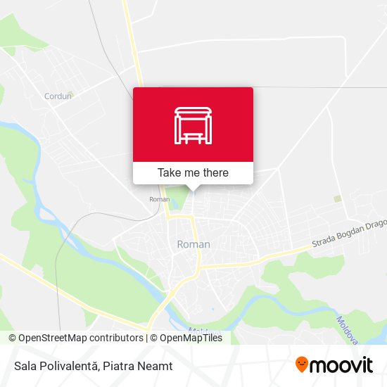 Sala Polivalentă map