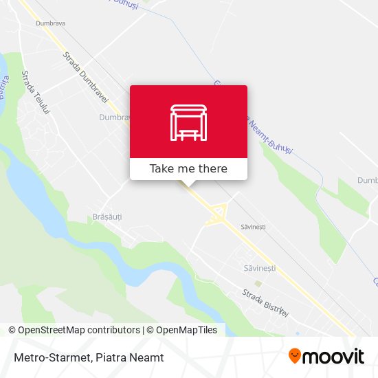 Metro-Starmet map