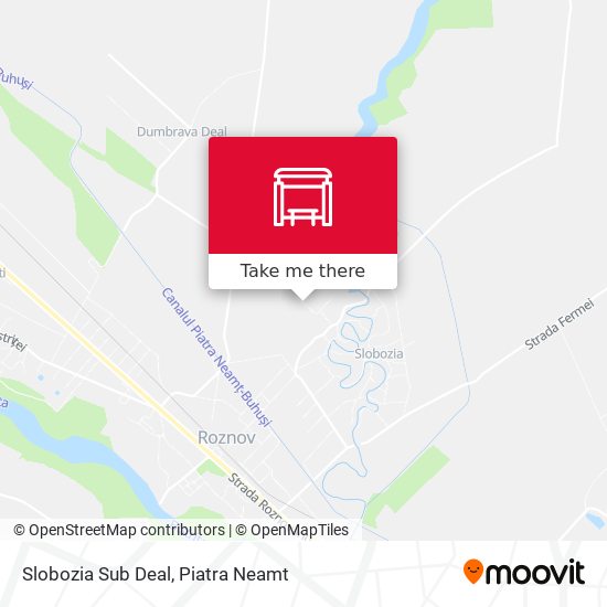 Slobozia Sub Deal map