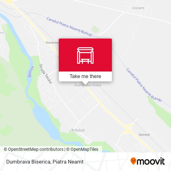 Dumbrava Biserica map