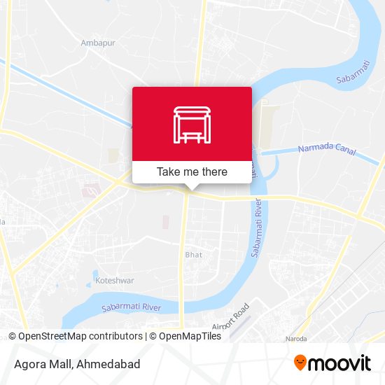 Agora Mall map