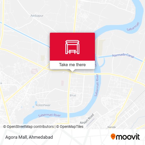 Agora Mall map