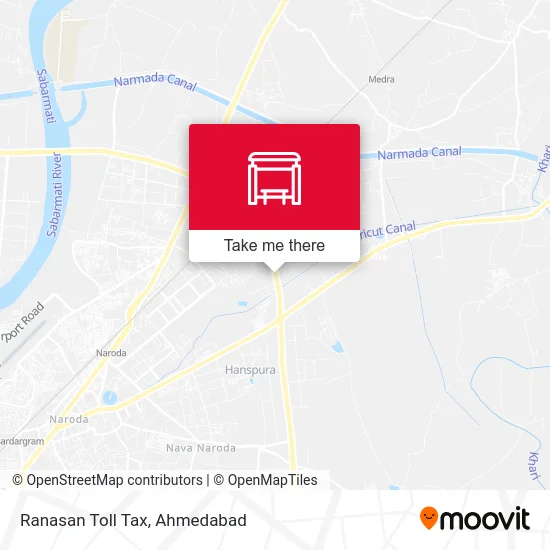 Ranasan Toll Tax map