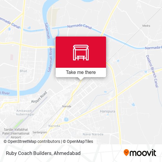 Ruby Coach Builders map