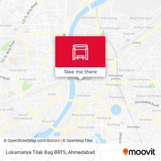 Lokamanya Tilak Bag BRTS map